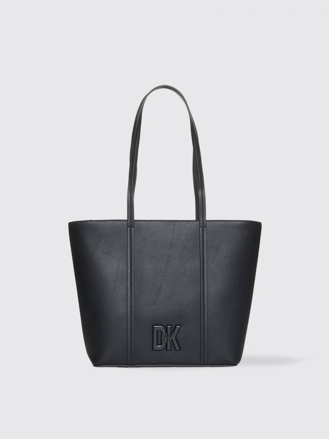Shop Dkny Shoulder Bag  Woman Color Black In 黑色