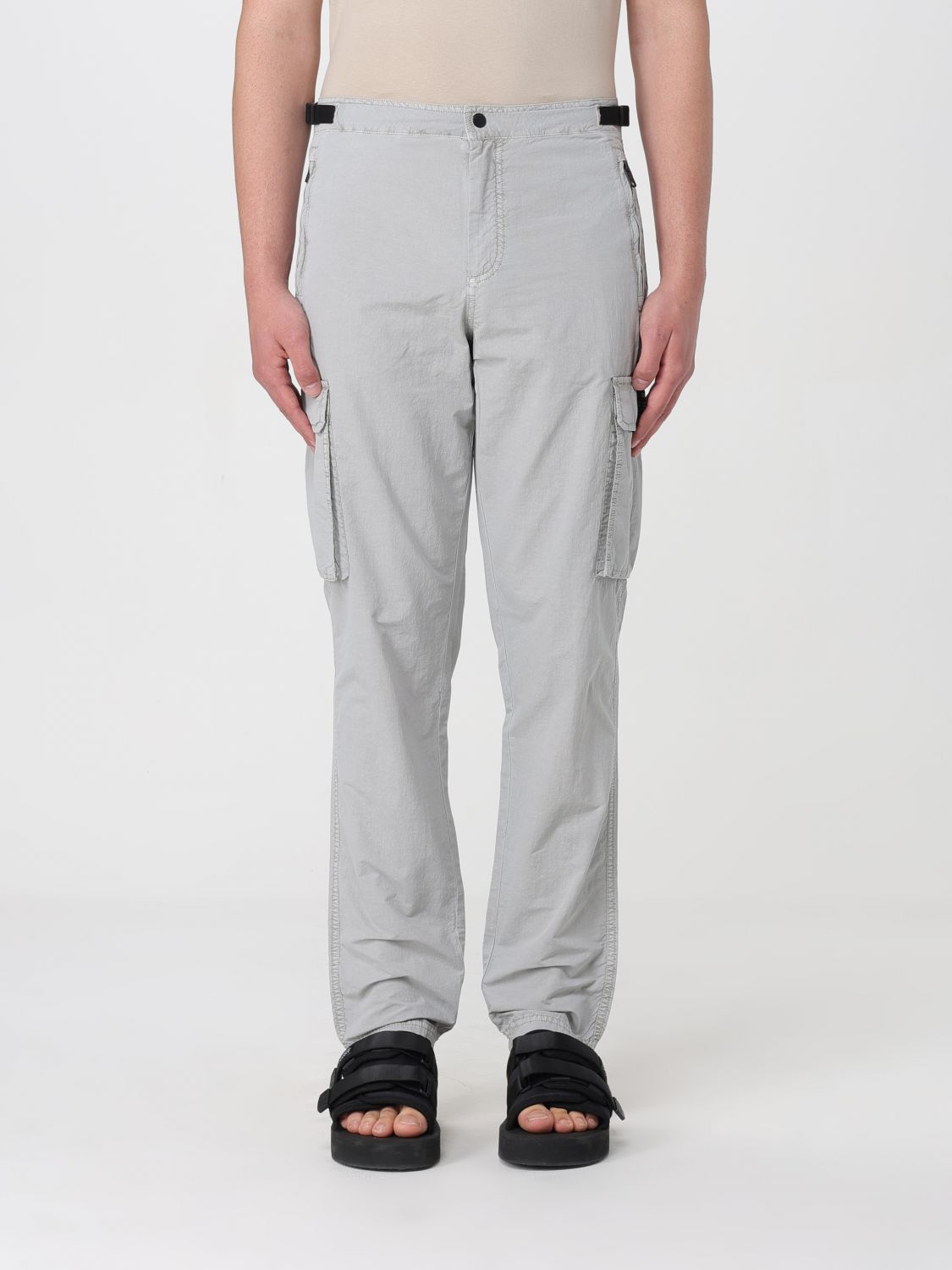 Ecoalf Trousers  Men Colour Grey In 灰色