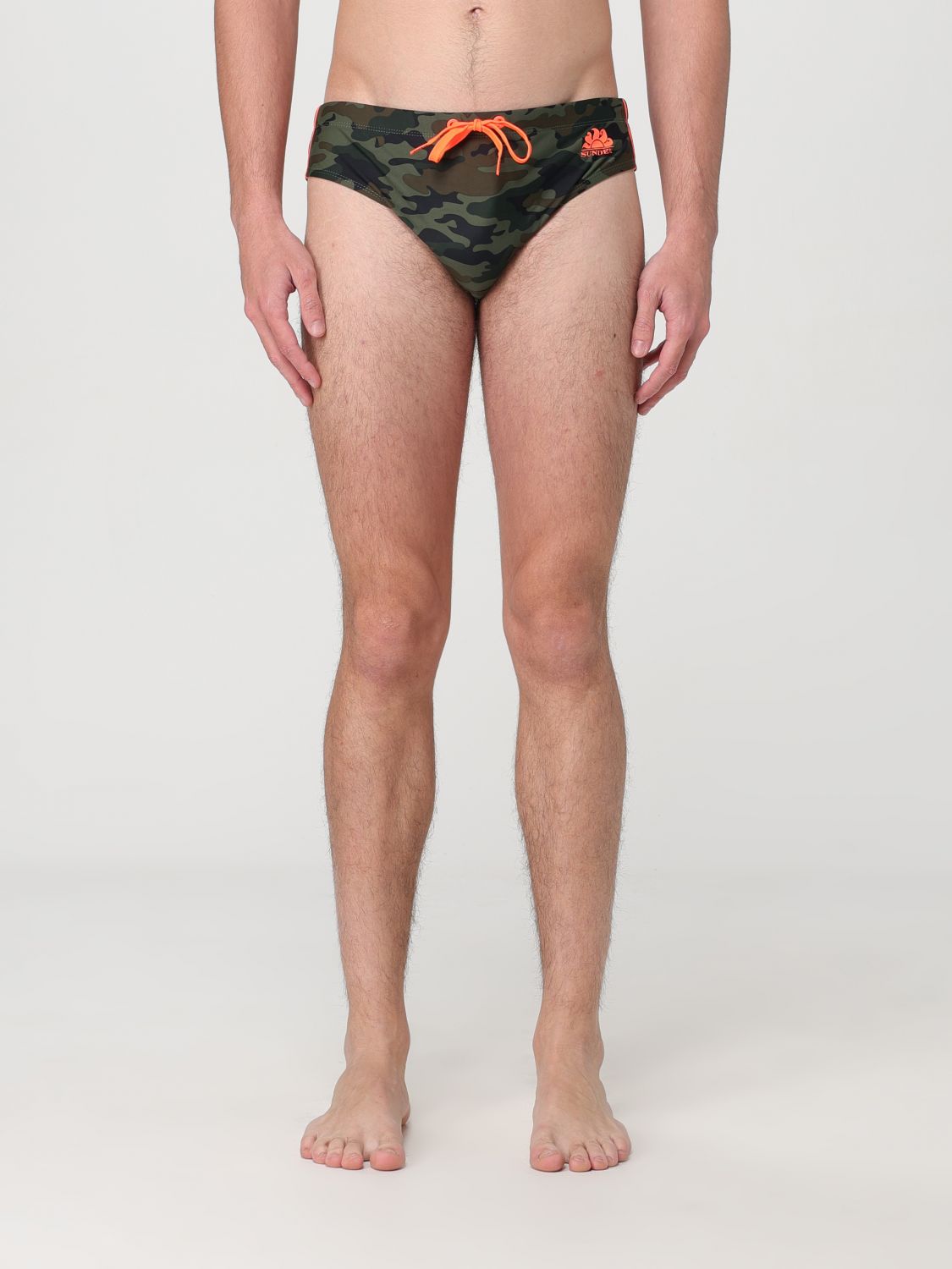 Shop Sundek Swimsuit  Men Color Military