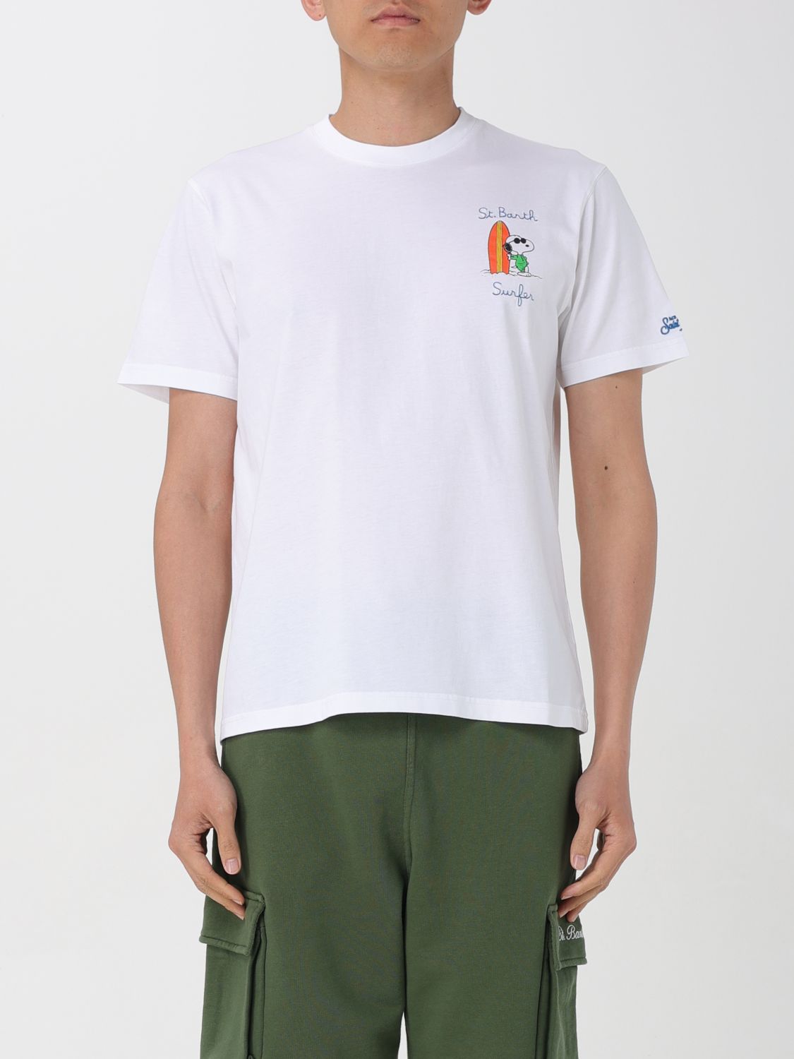 Shop Mc2 Saint Barth T-shirt  Men Color Fa02