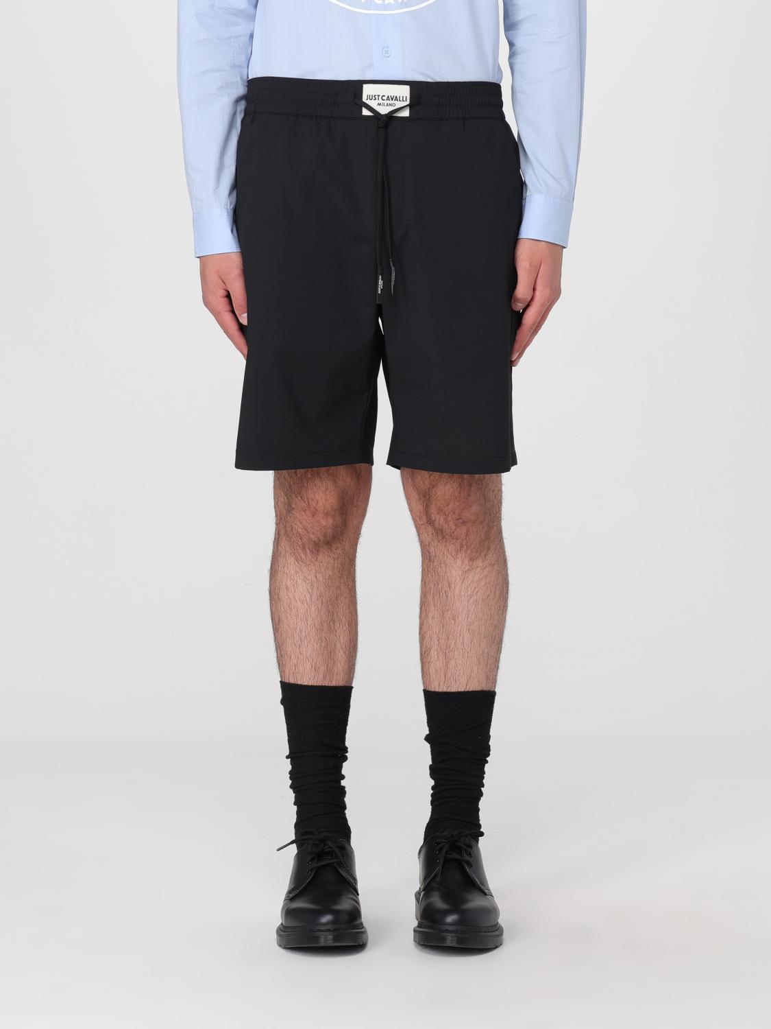 Just Cavalli Short Men Color Black In Black