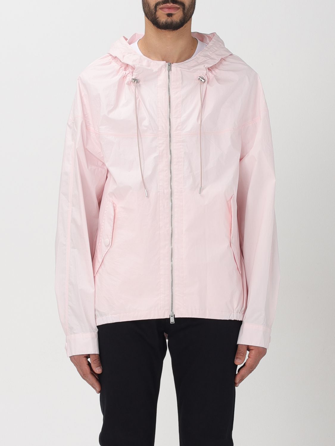Shop Lanvin Jacket  Men Color Pink