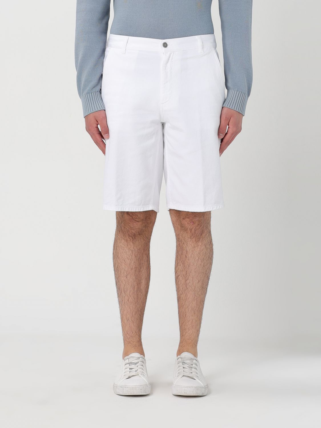 Dondup Short  Men Color White In 白色