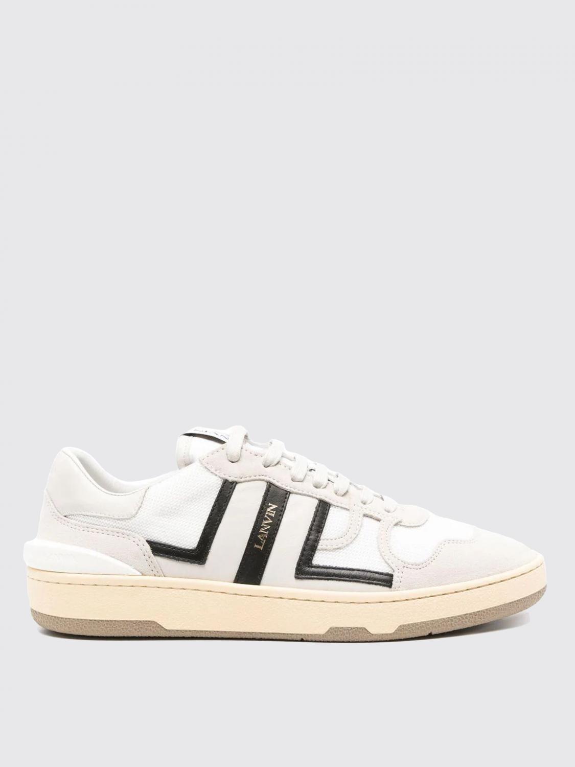 Shop Lanvin Sneakers  Men Color White 1