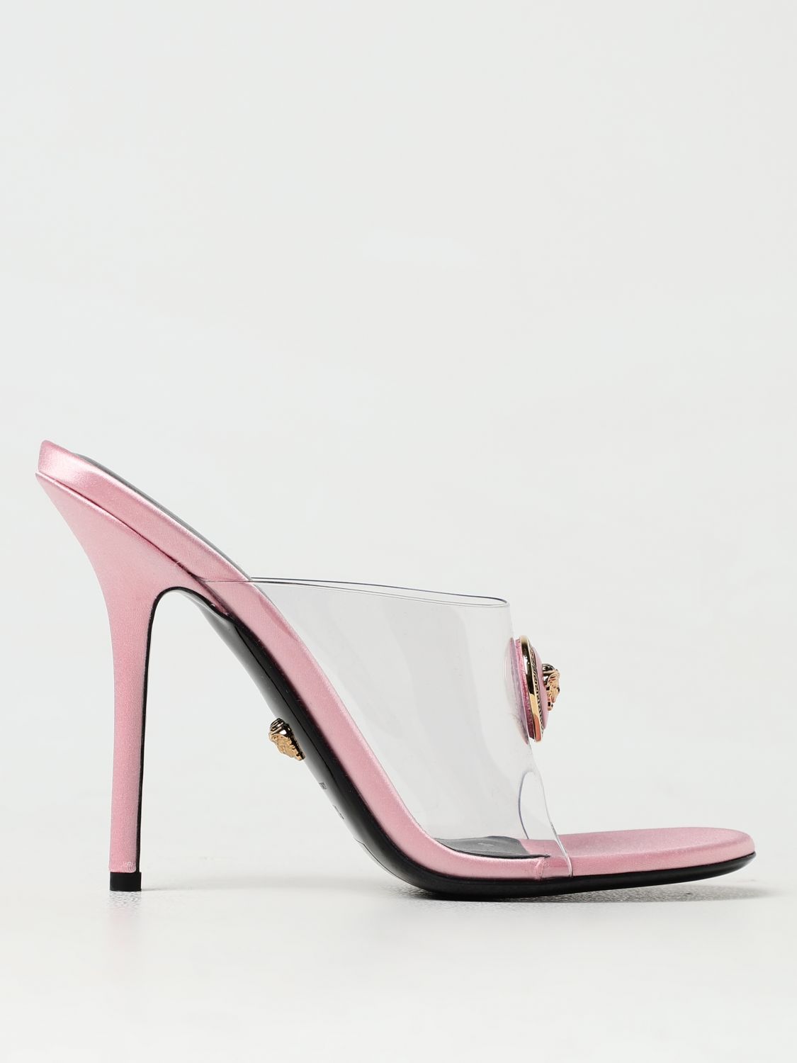 Shop Versace Heeled Sandals  Woman Color Pink