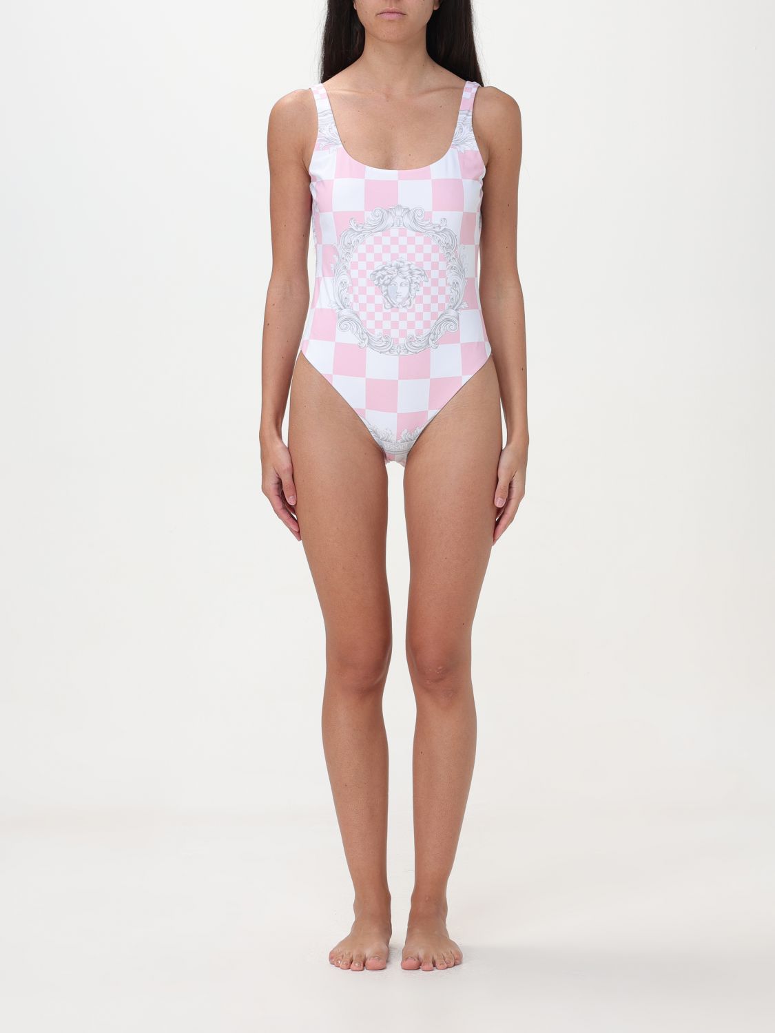 Shop Versace Swimsuit  Woman Color Pink