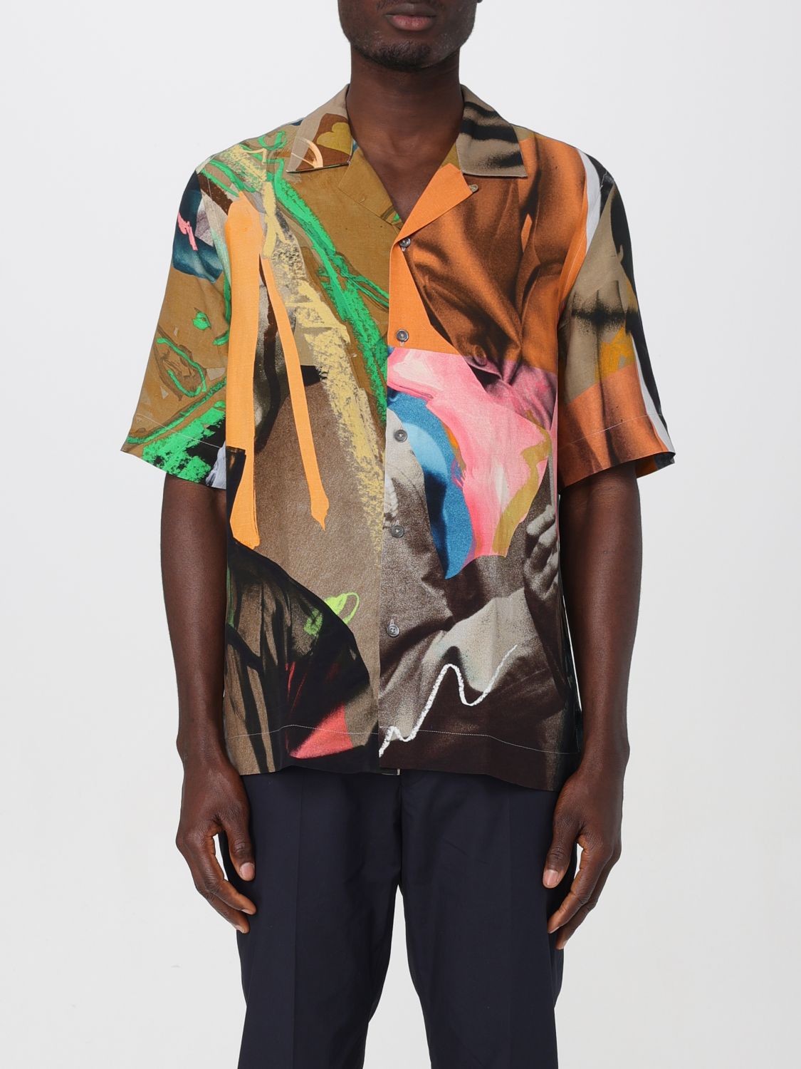 Shop Paul Smith Shirt  Men Color Multicolor