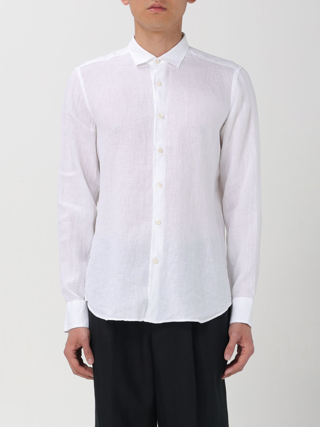 Shop Tintoria Mattei Shirt  Men Color White