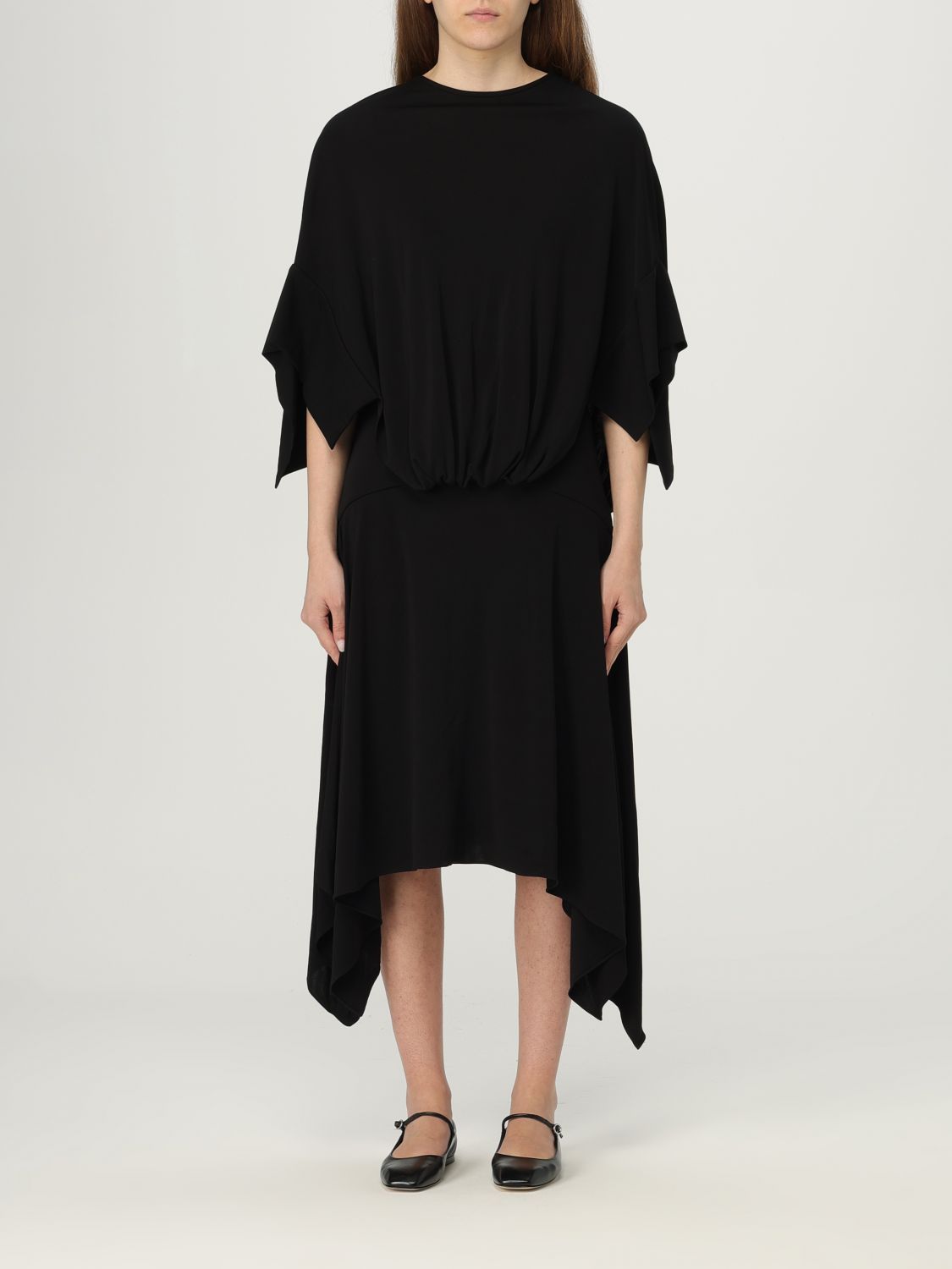 Shop Loewe Dress  Woman Color Black