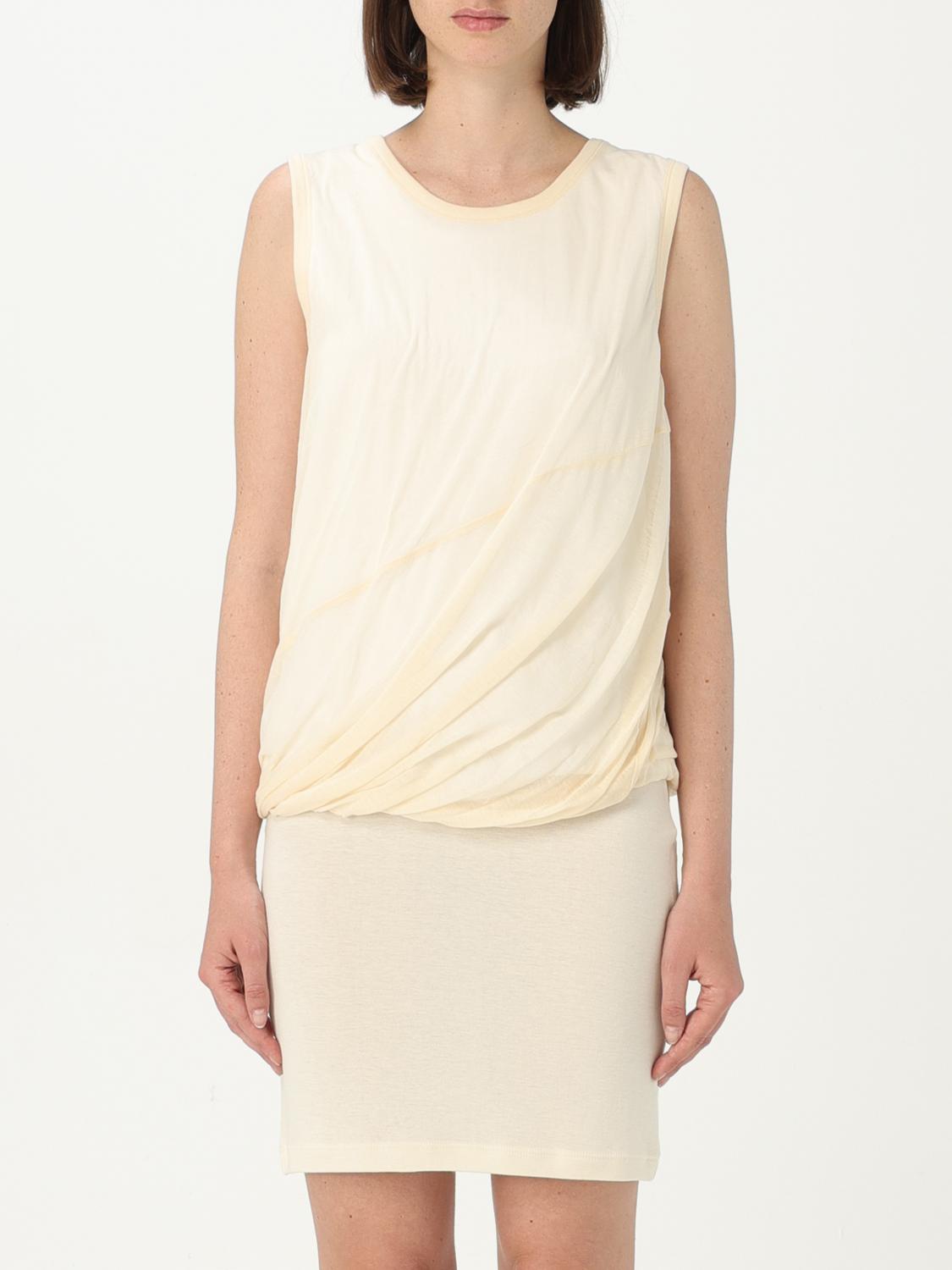 Shop Helmut Lang Top Woman Color Blush Pink