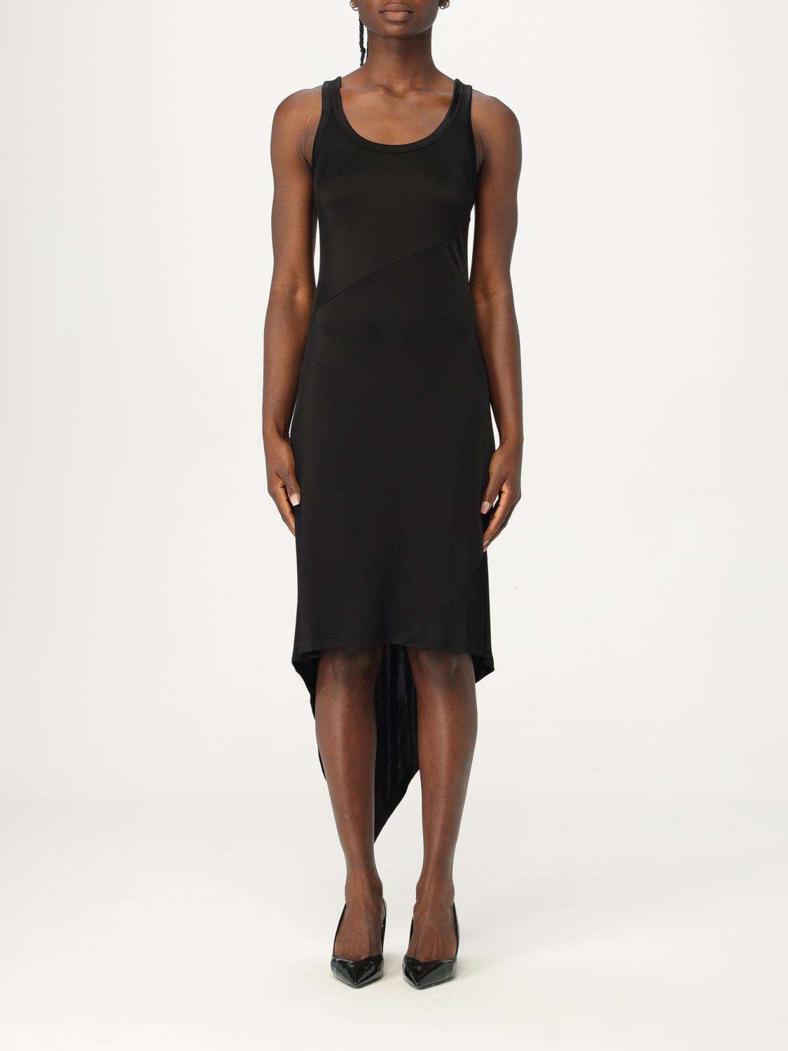 Helmut Lang Dress Woman Color Black In Black