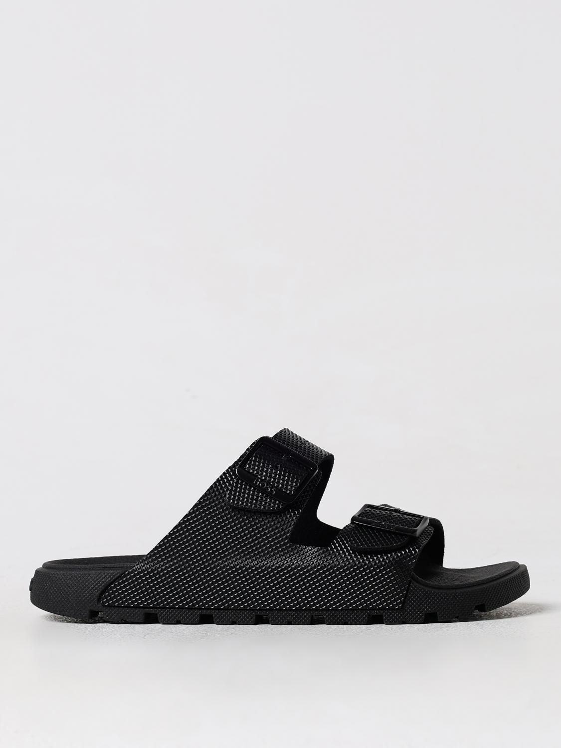 BOSS: Sandals men - Black | Boss sandals 50505540 online at GIGLIO.COM