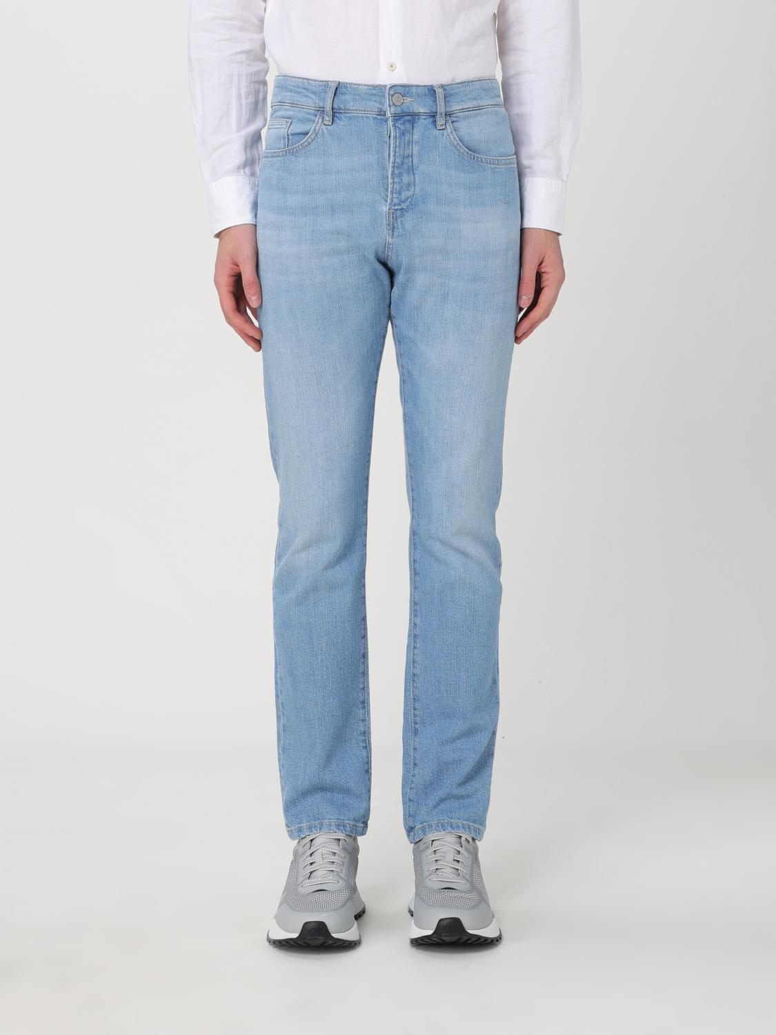 Jeans BOSS Men color Turquoise