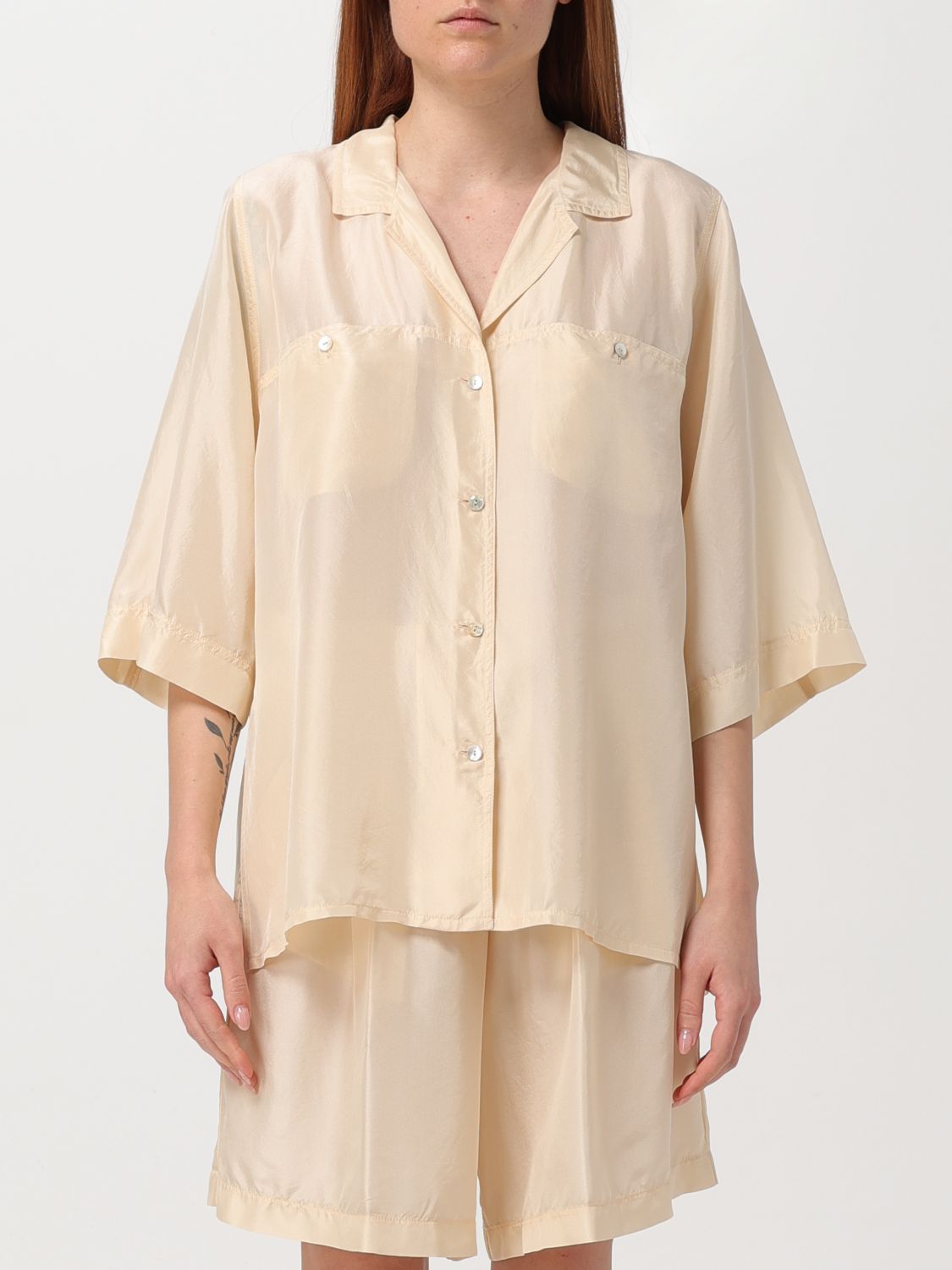 Forte Forte Shirt  Woman Color Ivory In 象牙色