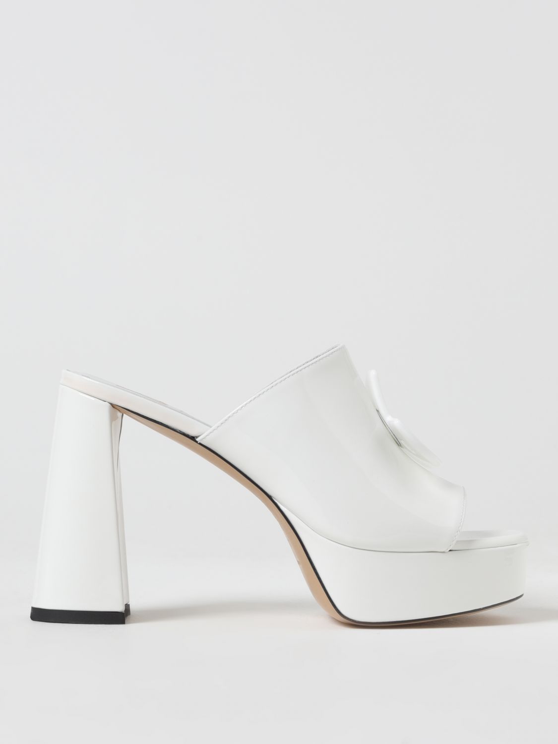 Patou Heeled Sandals  Woman Color White In 白色