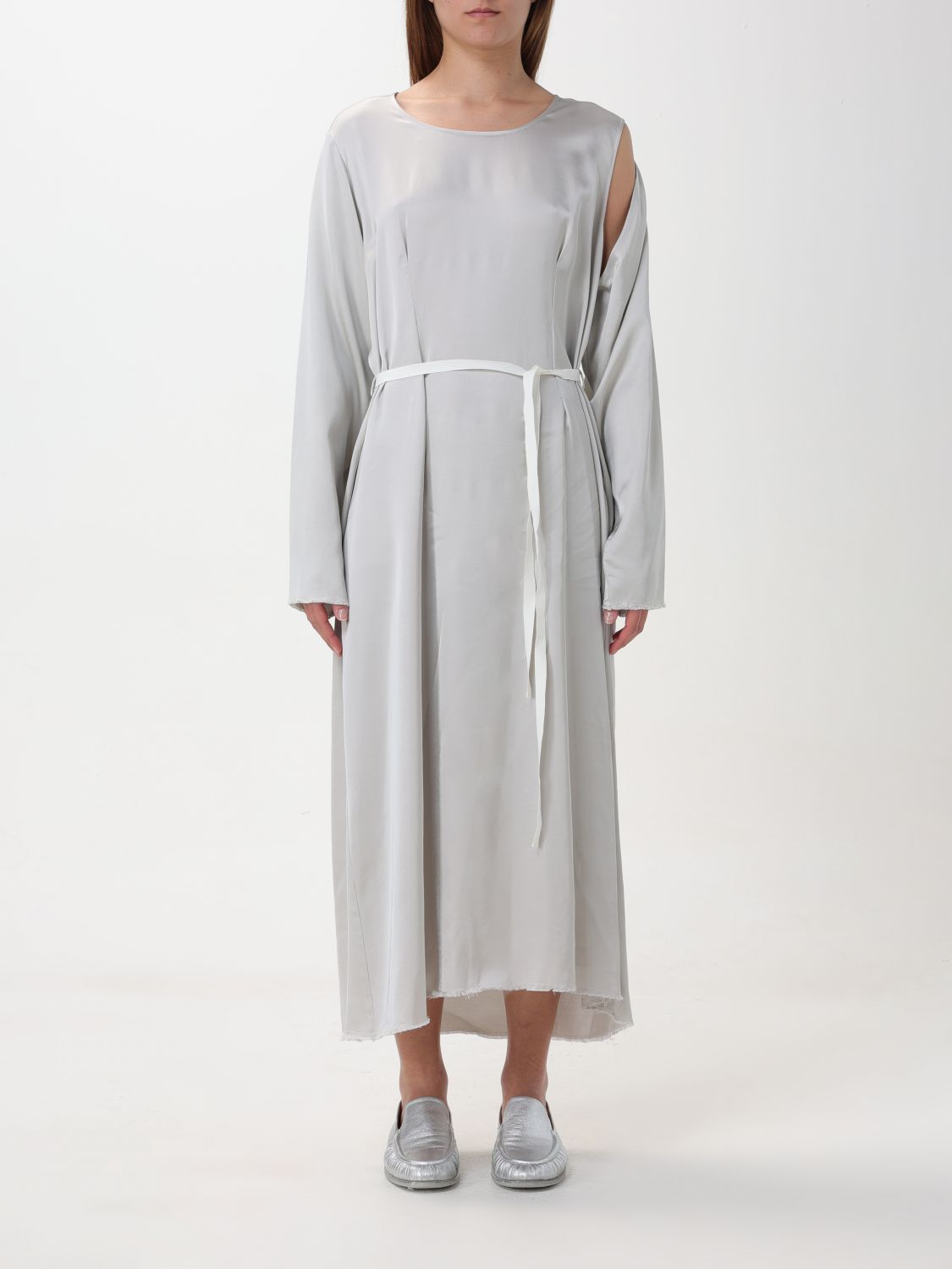 Mm6 Maison Margiela Dress  Woman Color Grey In 灰色