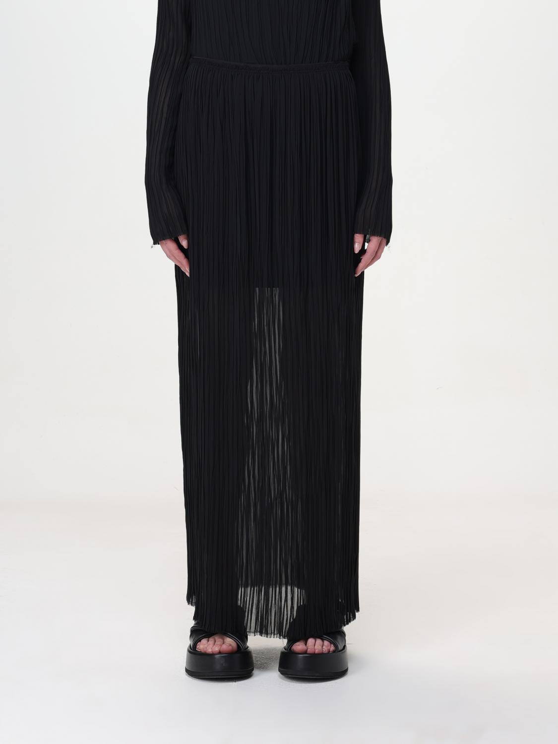 Mm6 Maison Margiela Skirts In 黑色