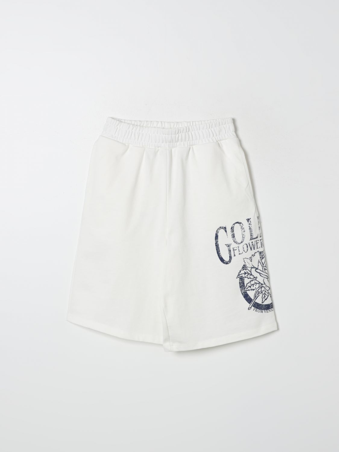 Shop Golden Goose Shorts  Kids Color White