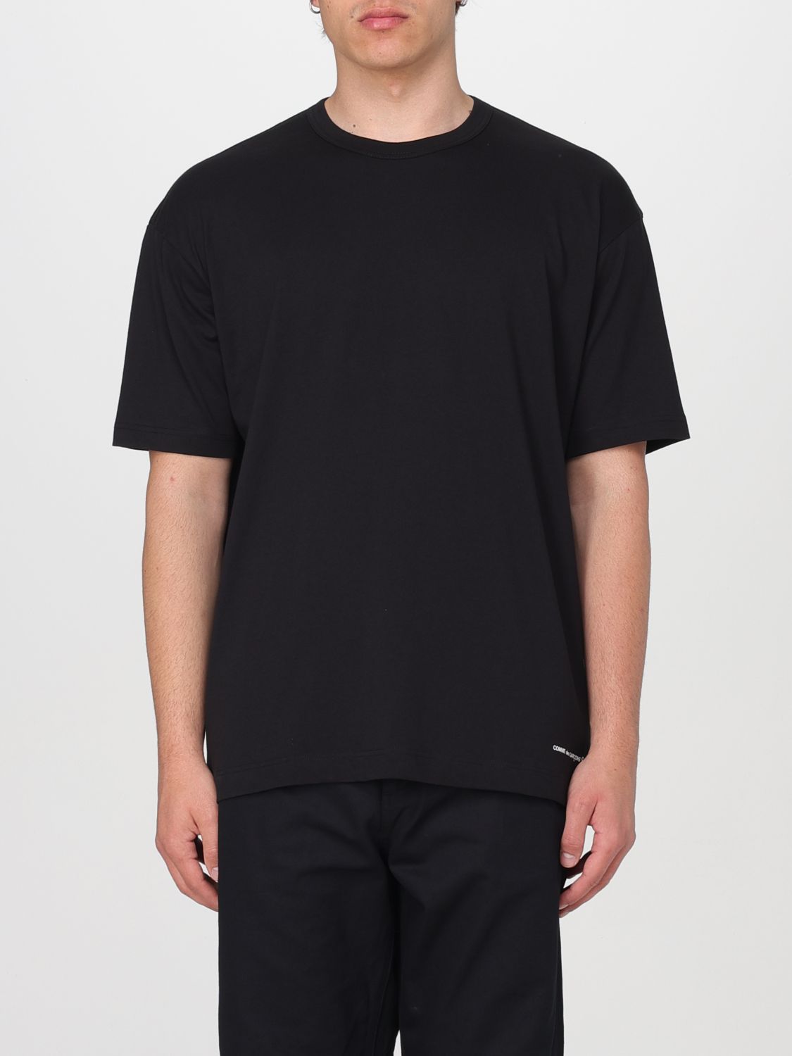 Shop Comme Des Garçons T-shirt Comme Des Garcons Men Color Black