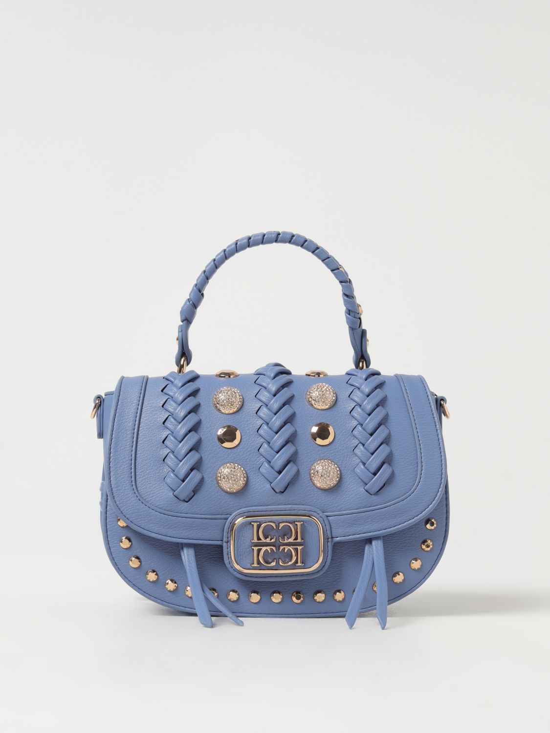 La Carrie Handbag  Woman Color Denim In Blue