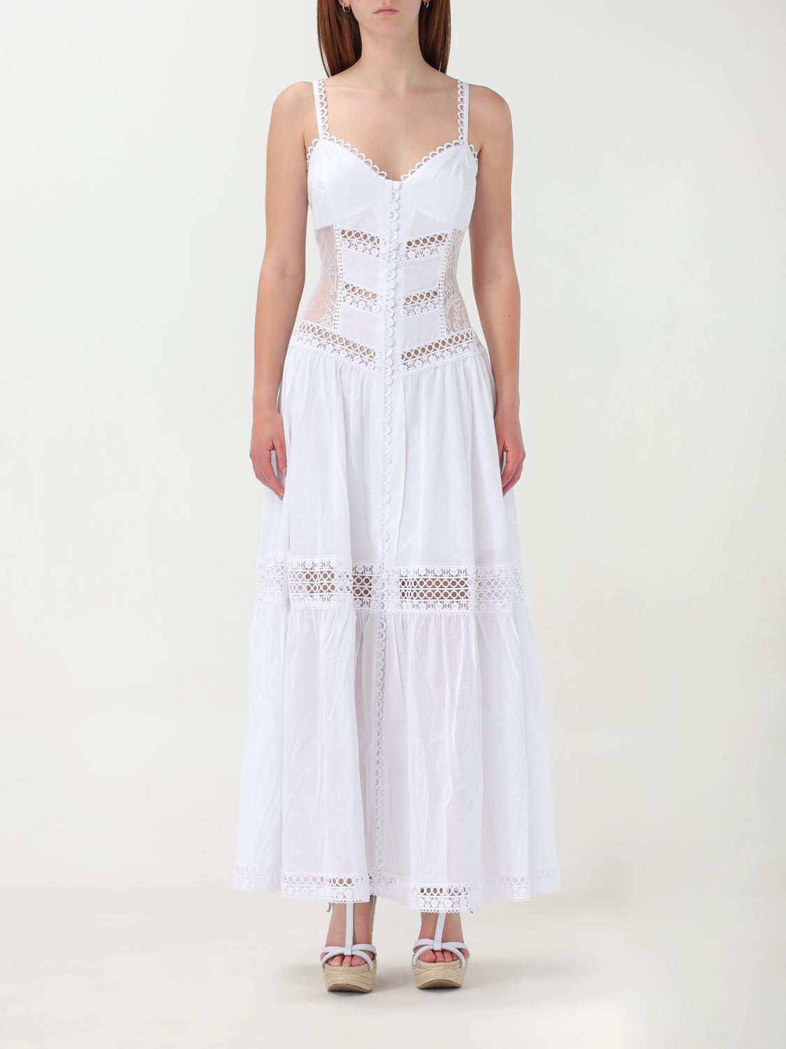 Charo Ruiz Dress  Woman Color White In 白色