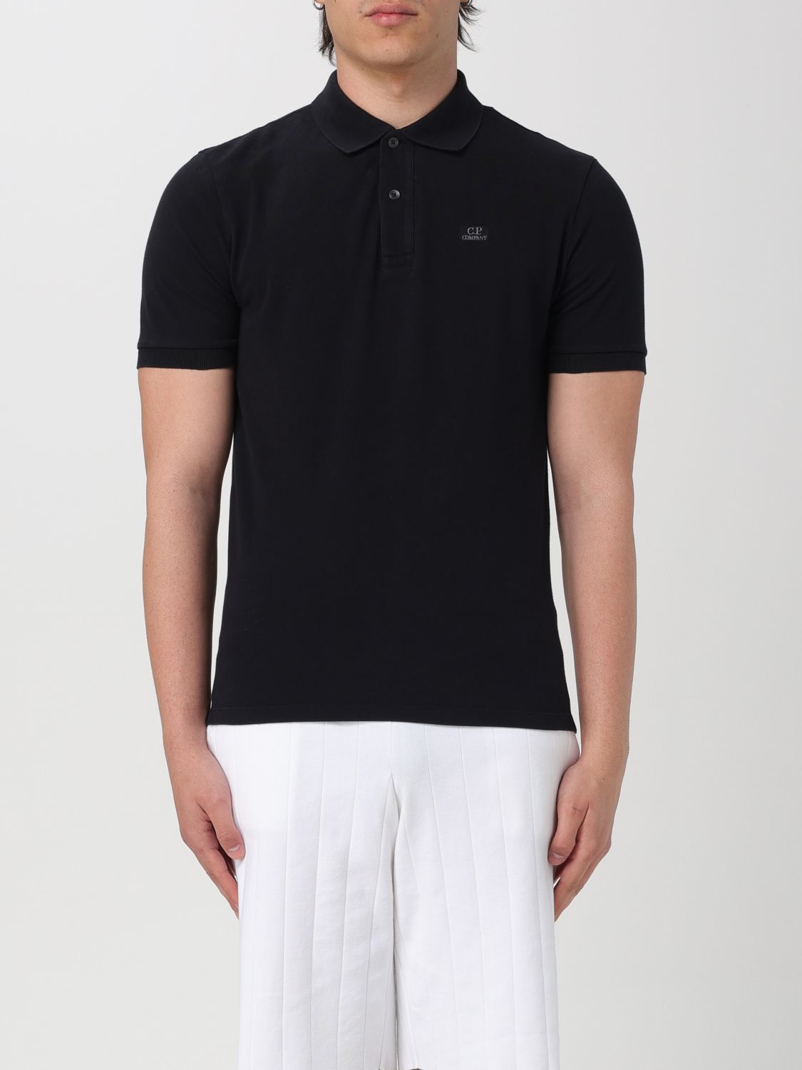 C.p. Company Polo Shirt  Men Color Black In 黑色