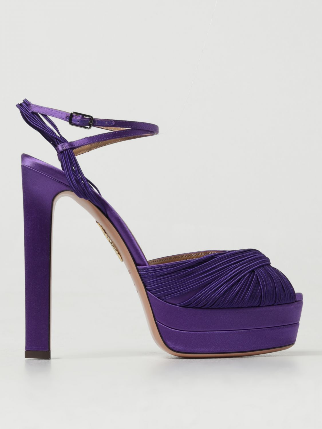 Aquazzura Shoes  Woman Color Violet In 紫色