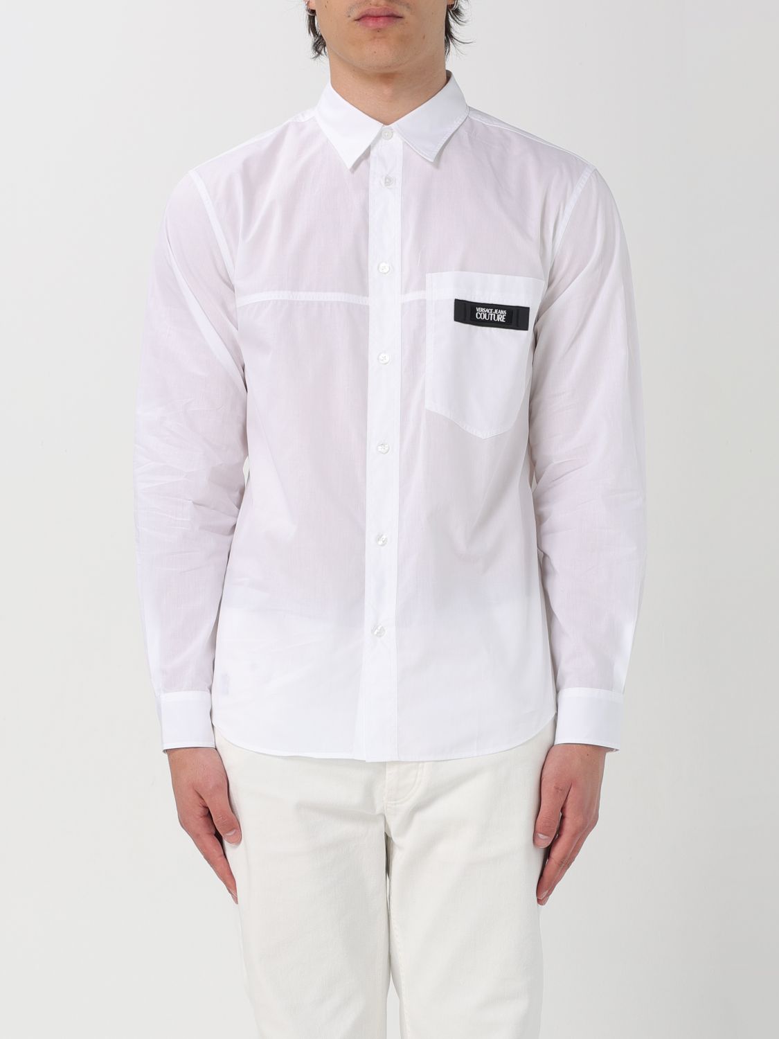 Versace Jeans Couture Shirt  Men Color White In 白色