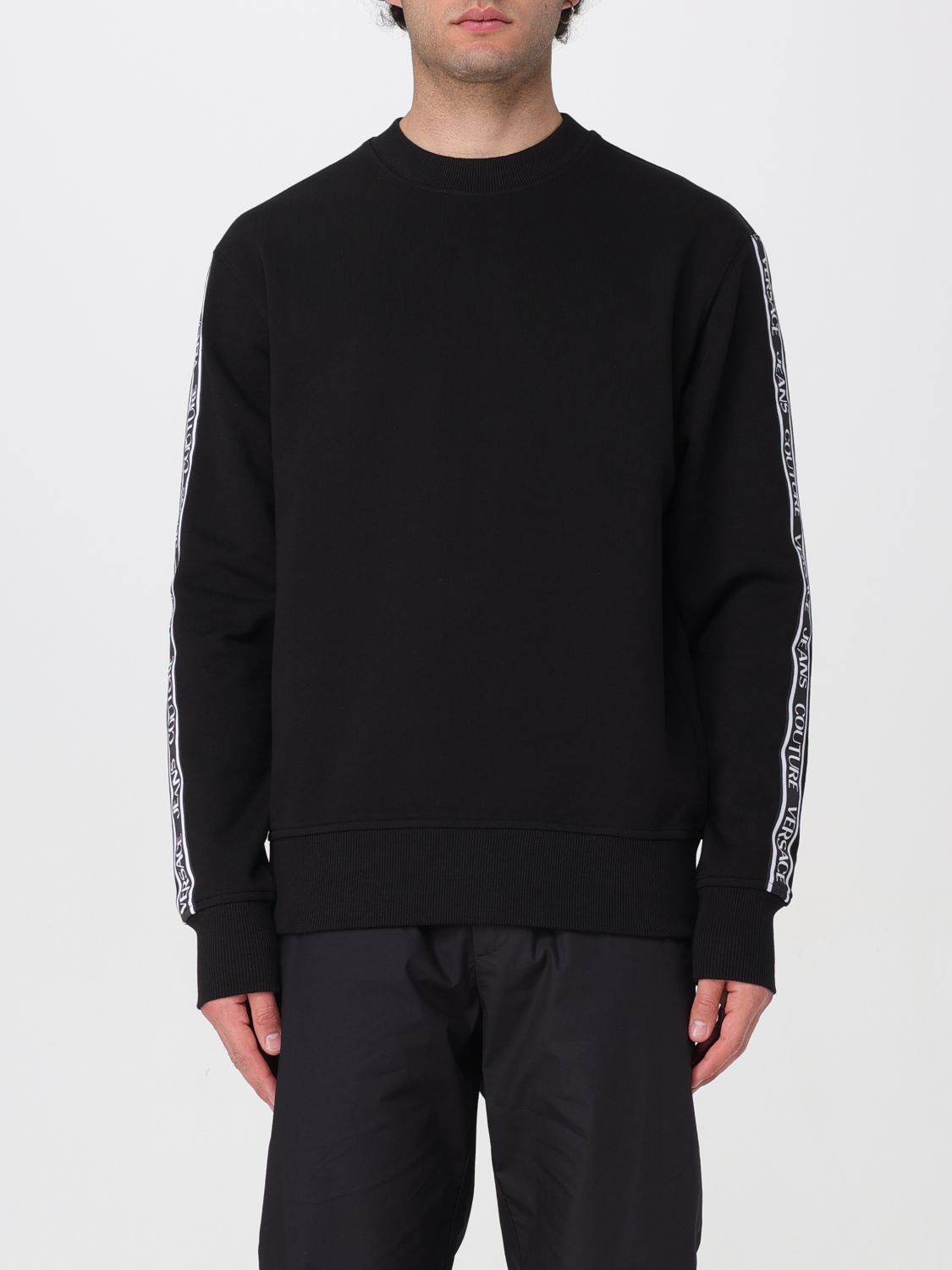 Versace Jeans Couture Sweatshirt  Men Color Black In 黑色