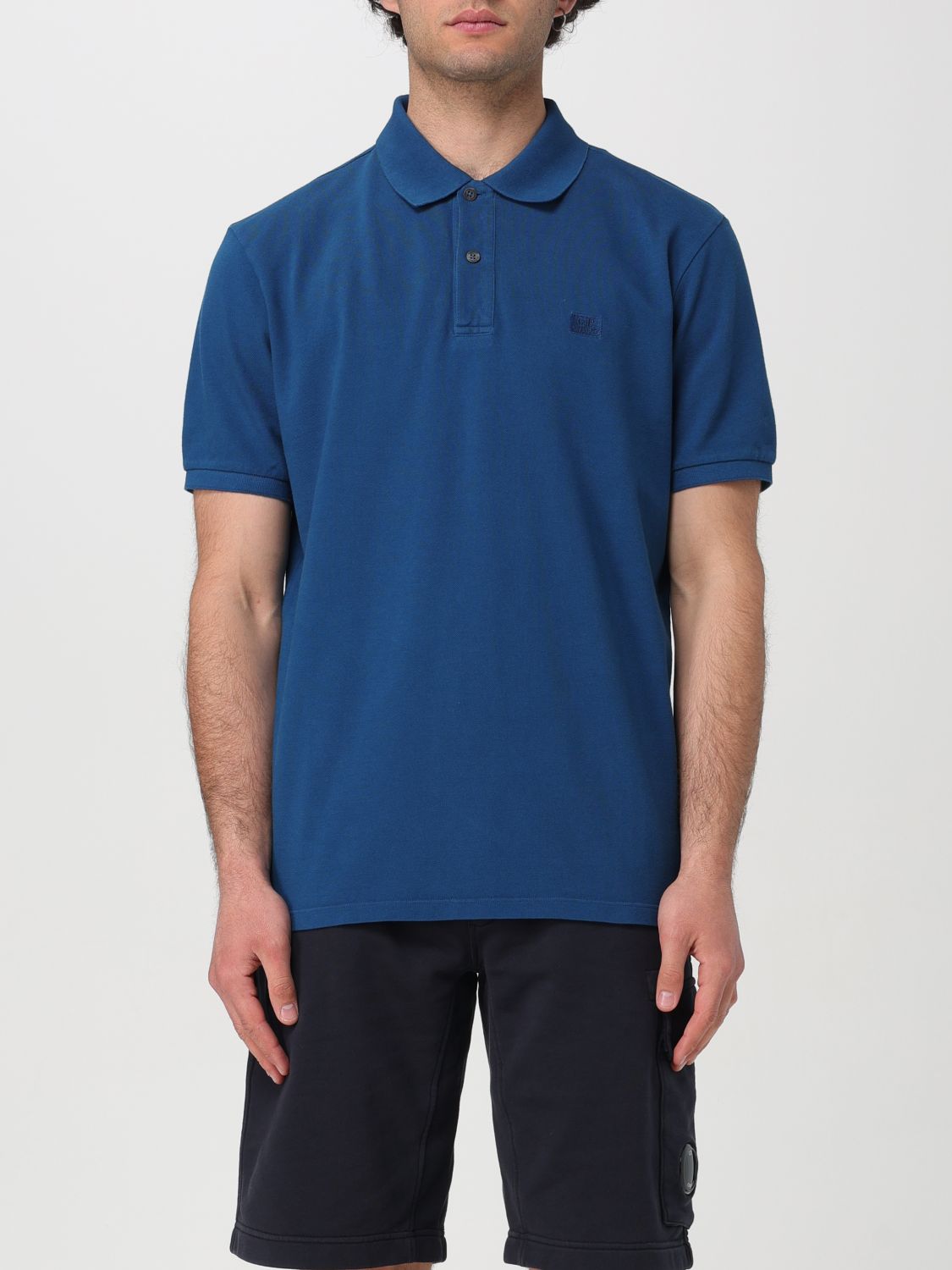 C.p. Company Polo Shirt  Men Color Blue In 蓝色