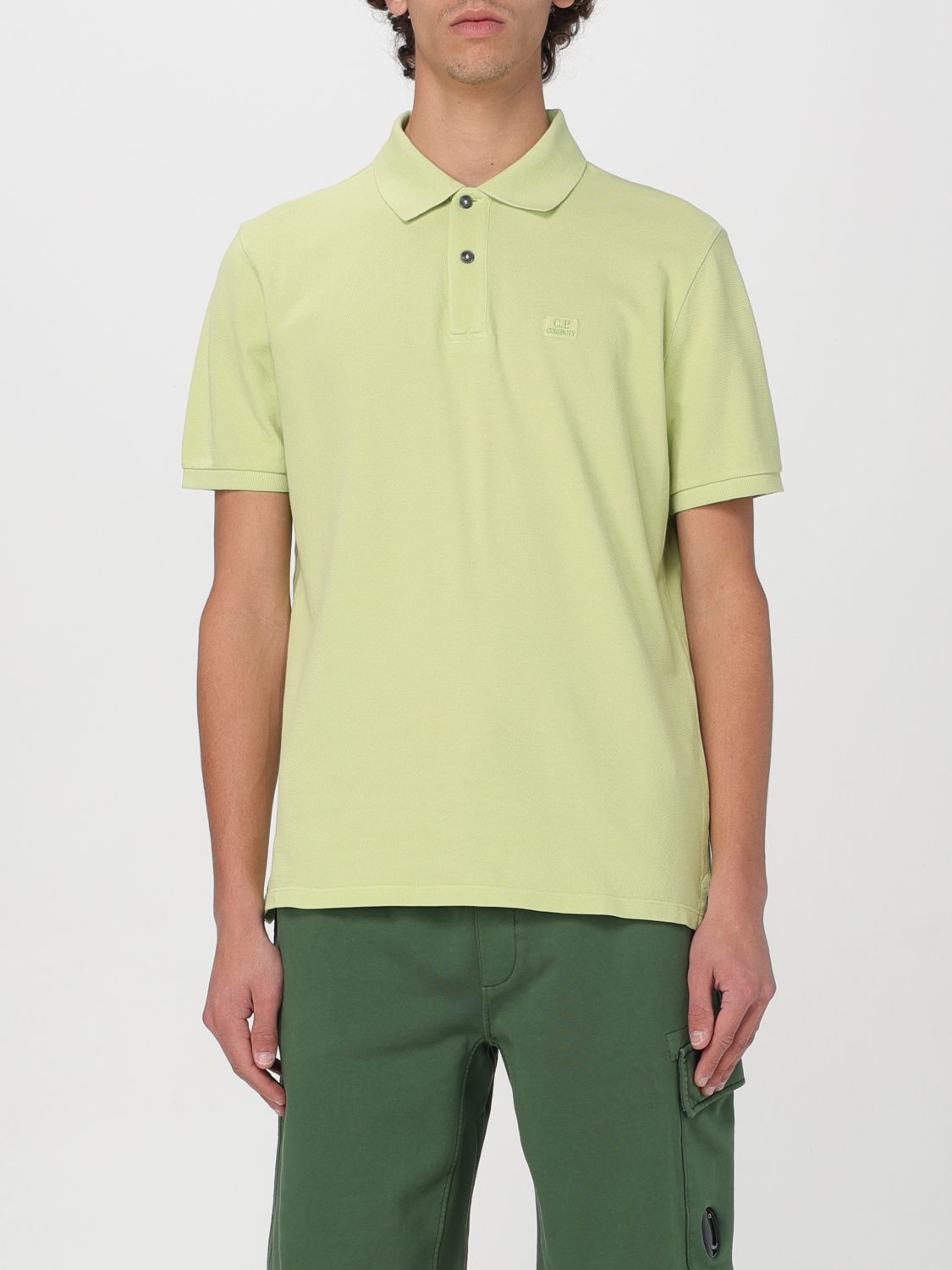 C.p. Company Polo Shirt  Men Color Butter In 黄油色