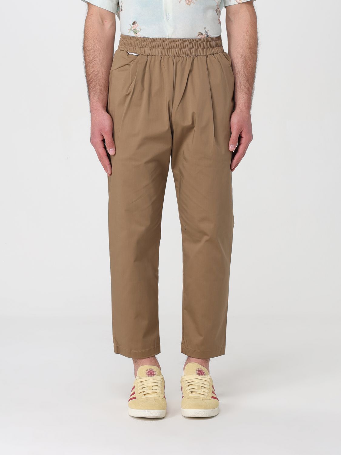 Family First Trousers  Men Colour Beige In 米色