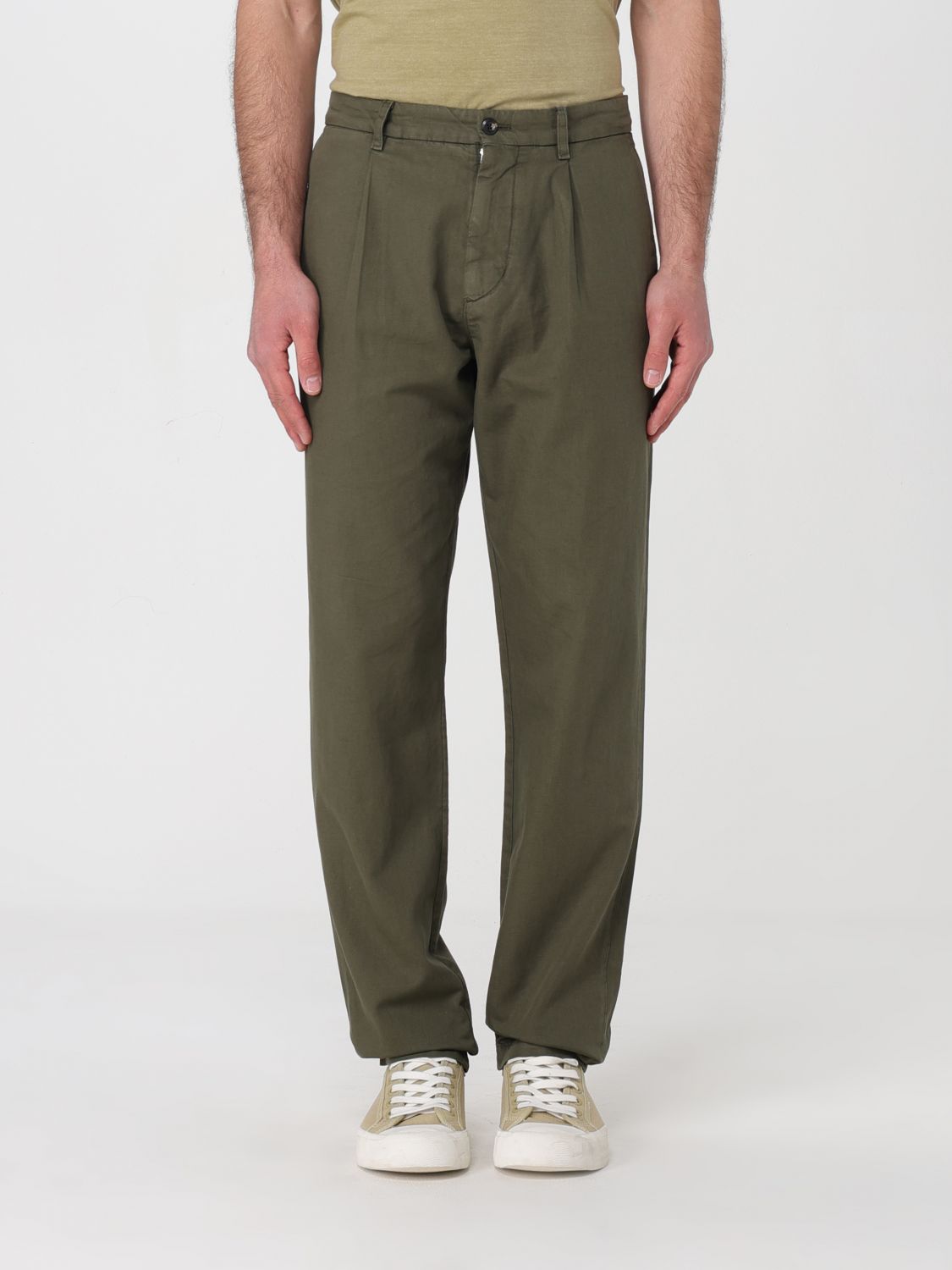 Shop Tommy Hilfiger Pants  Men Color Green