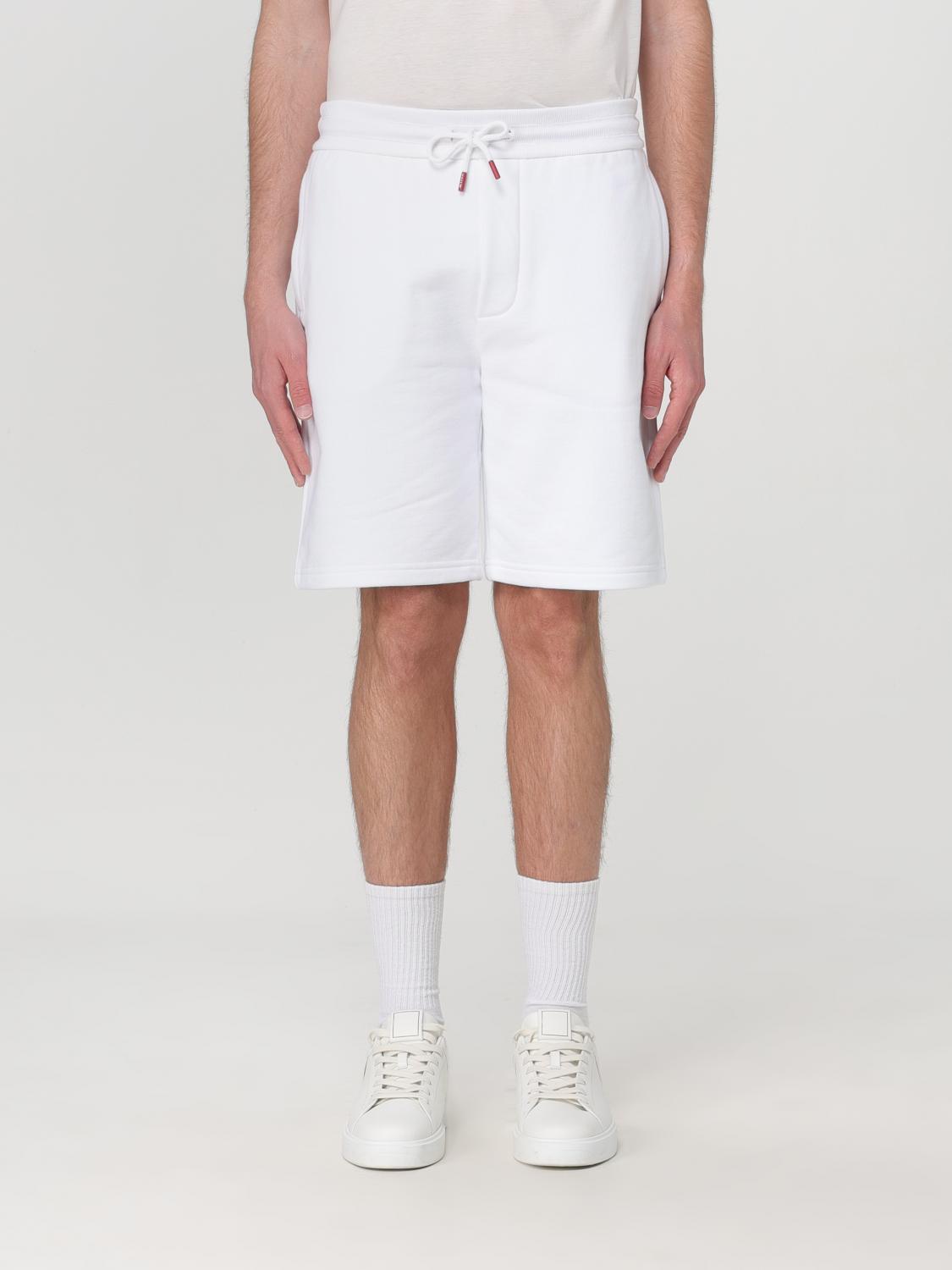 Shop Kiton Short  Men Color White