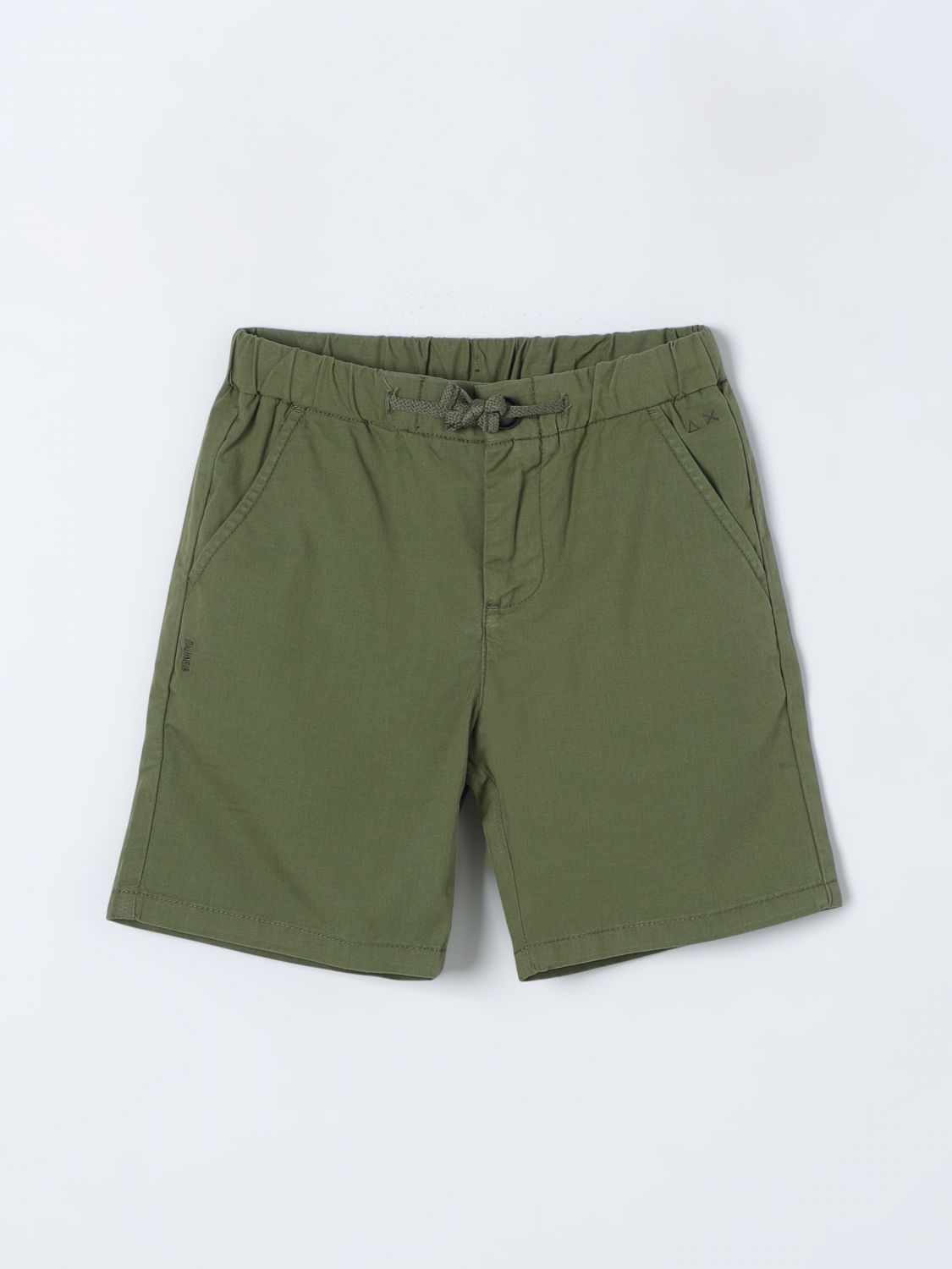 Shop Sun 68 Shorts  Kids Color Green