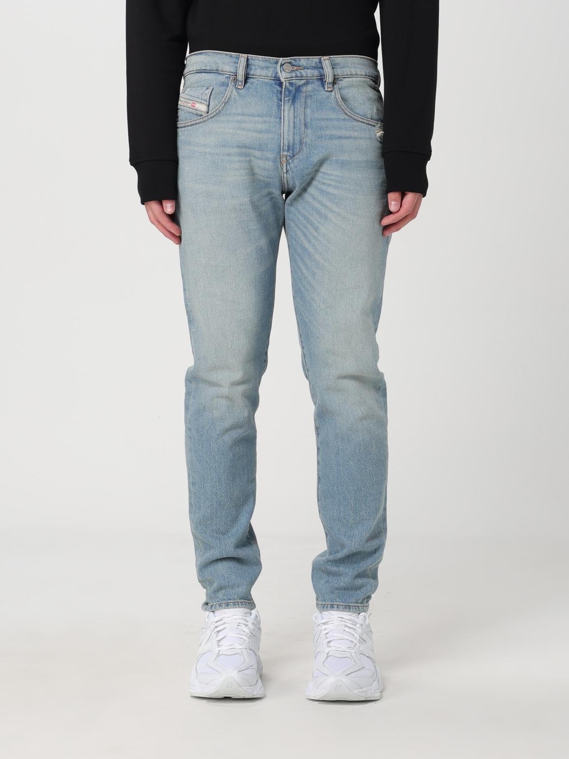 Diesel Pants Men Color Denim In Denim