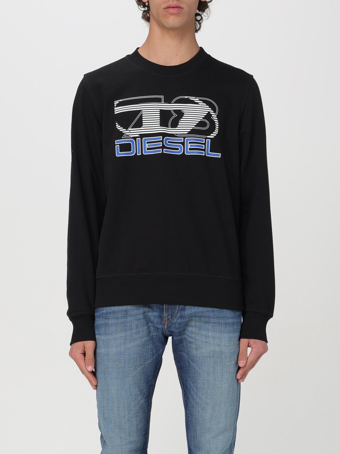 DIESEL SWEATSHIRT DIESEL MEN COLOR BLACK F55073002