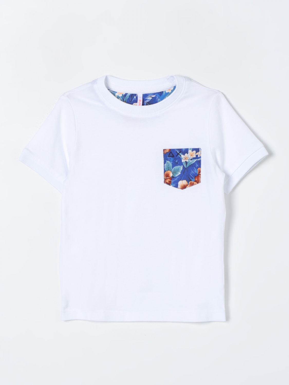 Shop Sun 68 T-shirt  Kids Color White