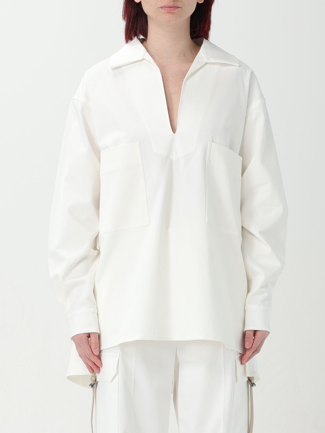 Max Mara Shirt  Woman Color White In 白色
