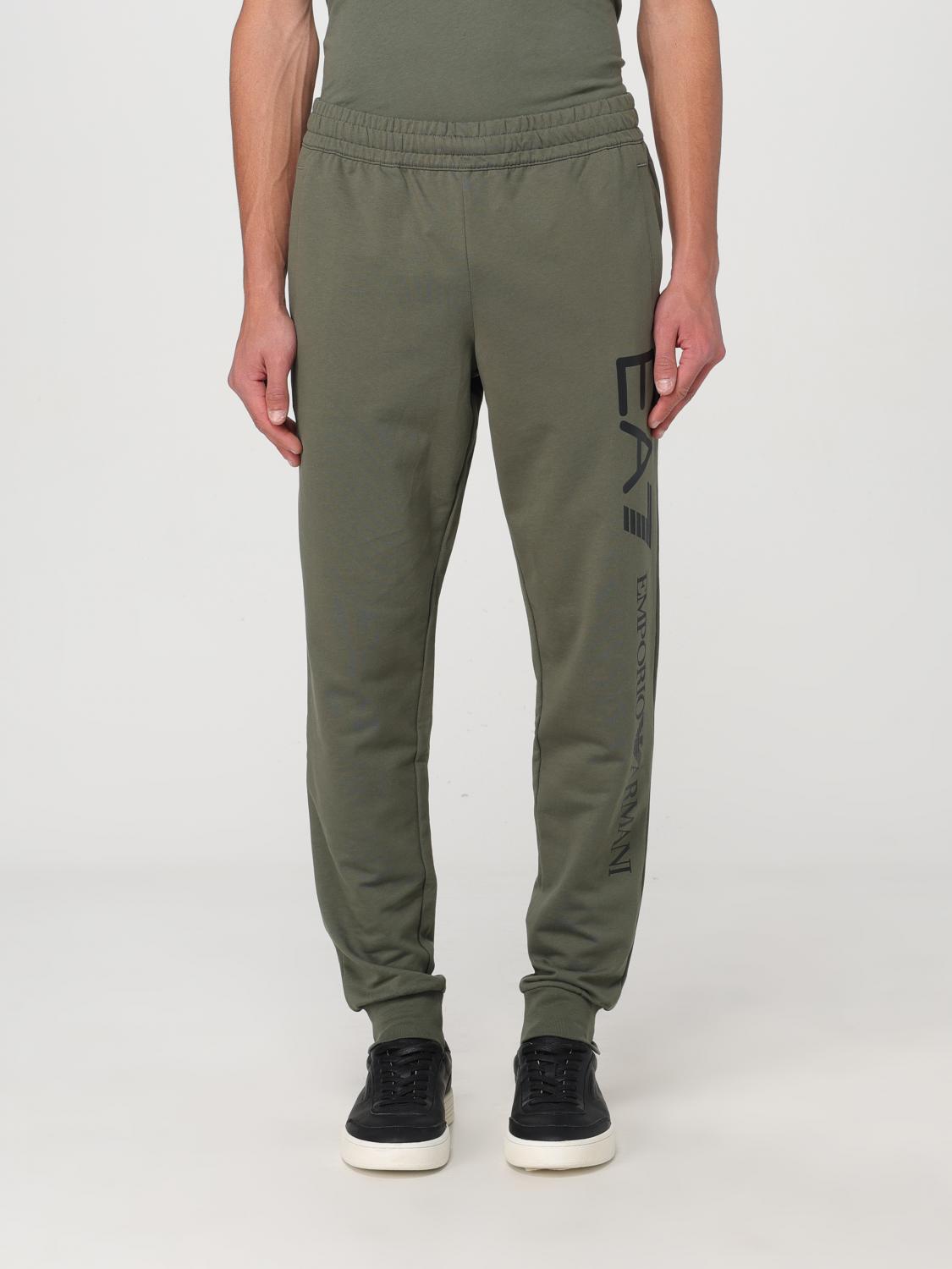 Shop Ea7 Pants  Men Color Green