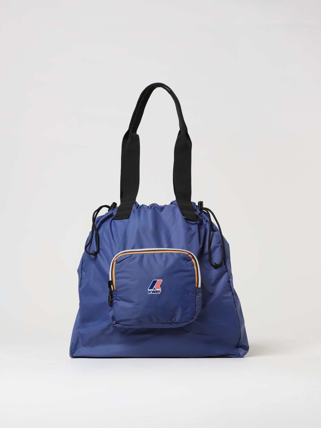 Shop K-way Shoulder Bag  Woman Color Blue 1