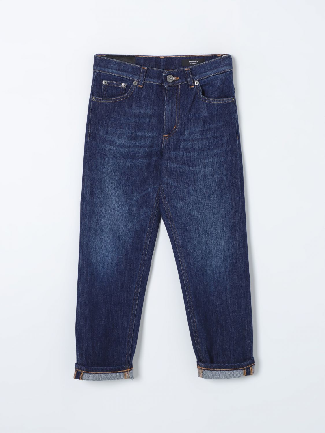 Shop Dondup Jeans  Kids Kids Color Blue