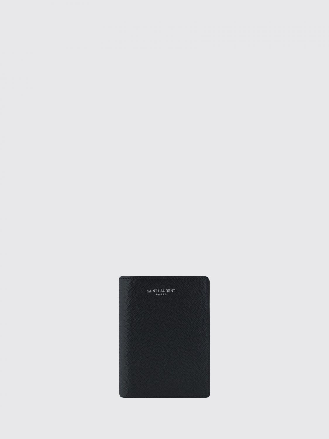 Saint Laurent SAINT LAURENT Wallet Men color Black　サンローラン 財布 メンズ カラー ブラック