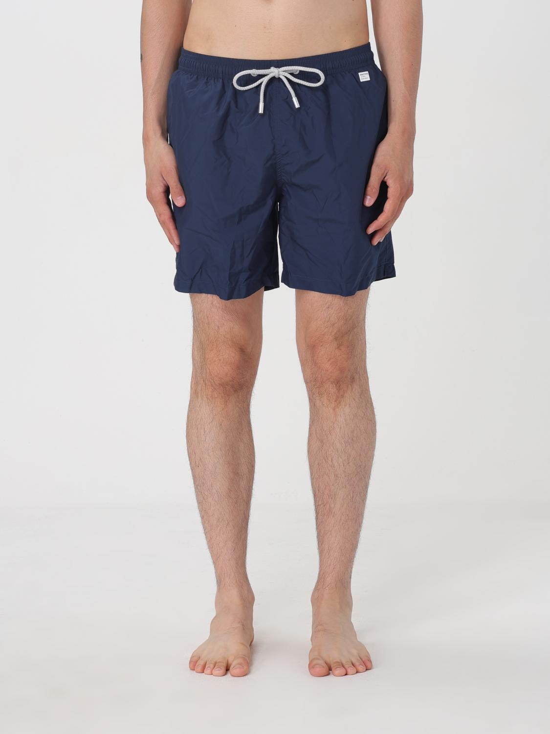 Mc2 Saint Barth Lighting Pantone Swim Trunks With Plexiglass Packaging In Navy