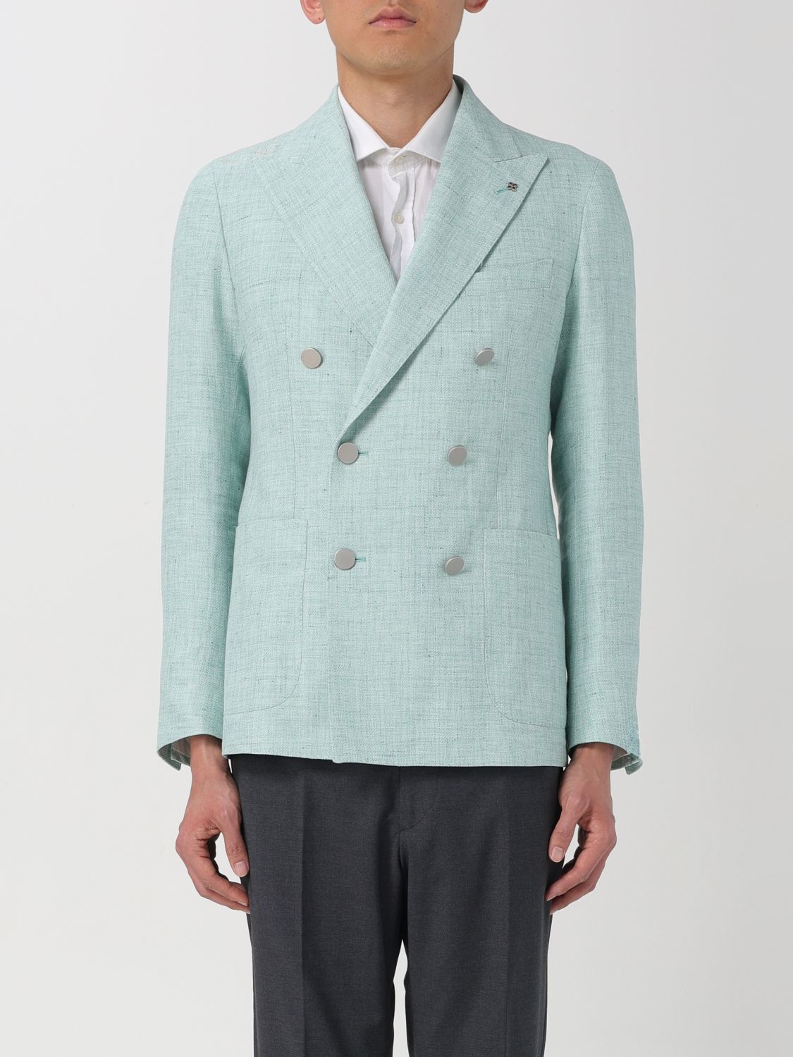 Tagliatore Blazer  Men Color Turquoise