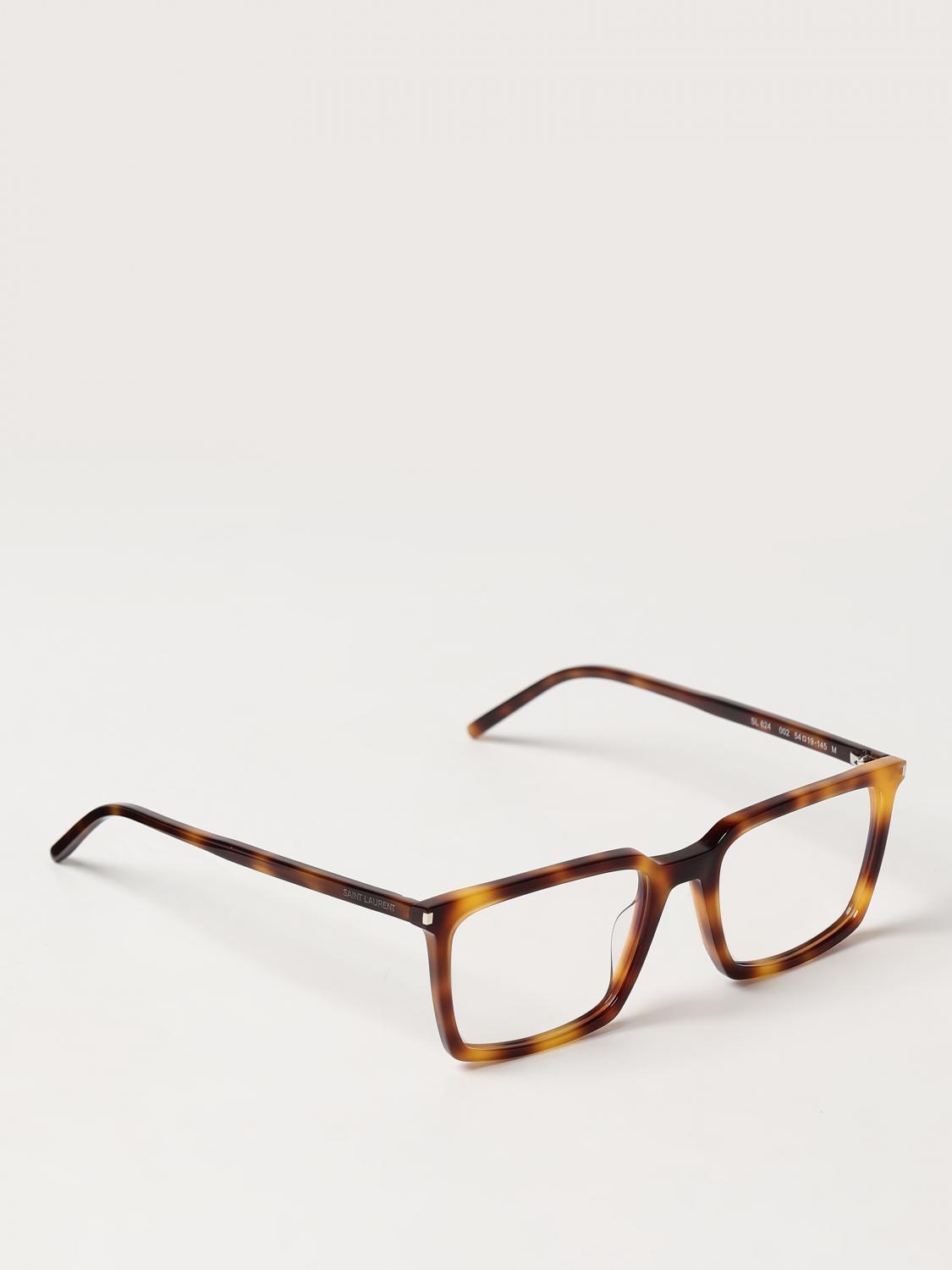 Saint Laurent SAINT LAURENT Optical Frames Men color Beige　SAINT LAURENT オプティカル フレーム メンズ カラー ベージュ