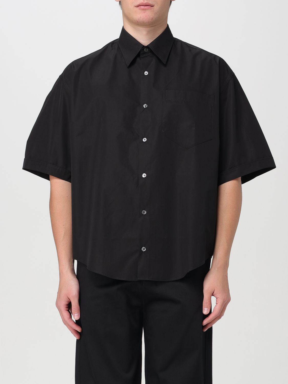 Shop Ami Alexandre Mattiussi Shirt Ami Paris Men Color Black