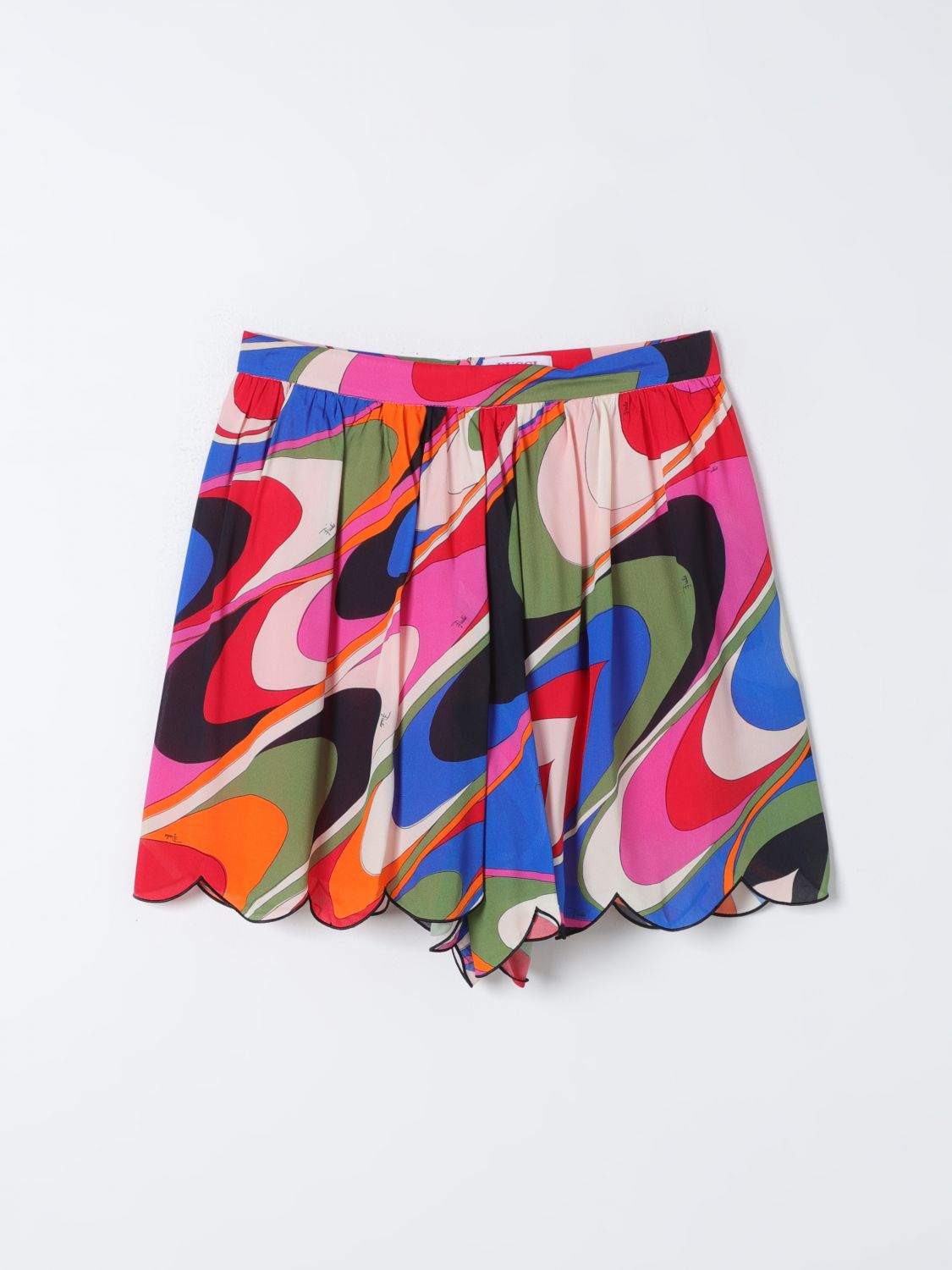 Emilio Pucci Junior Pants  Kids Color Multicolor In 印花/多色