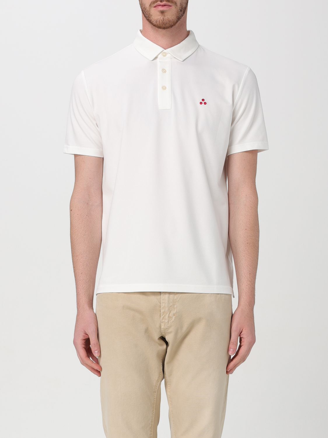 Shop Peuterey Polo Shirt  Men Color White