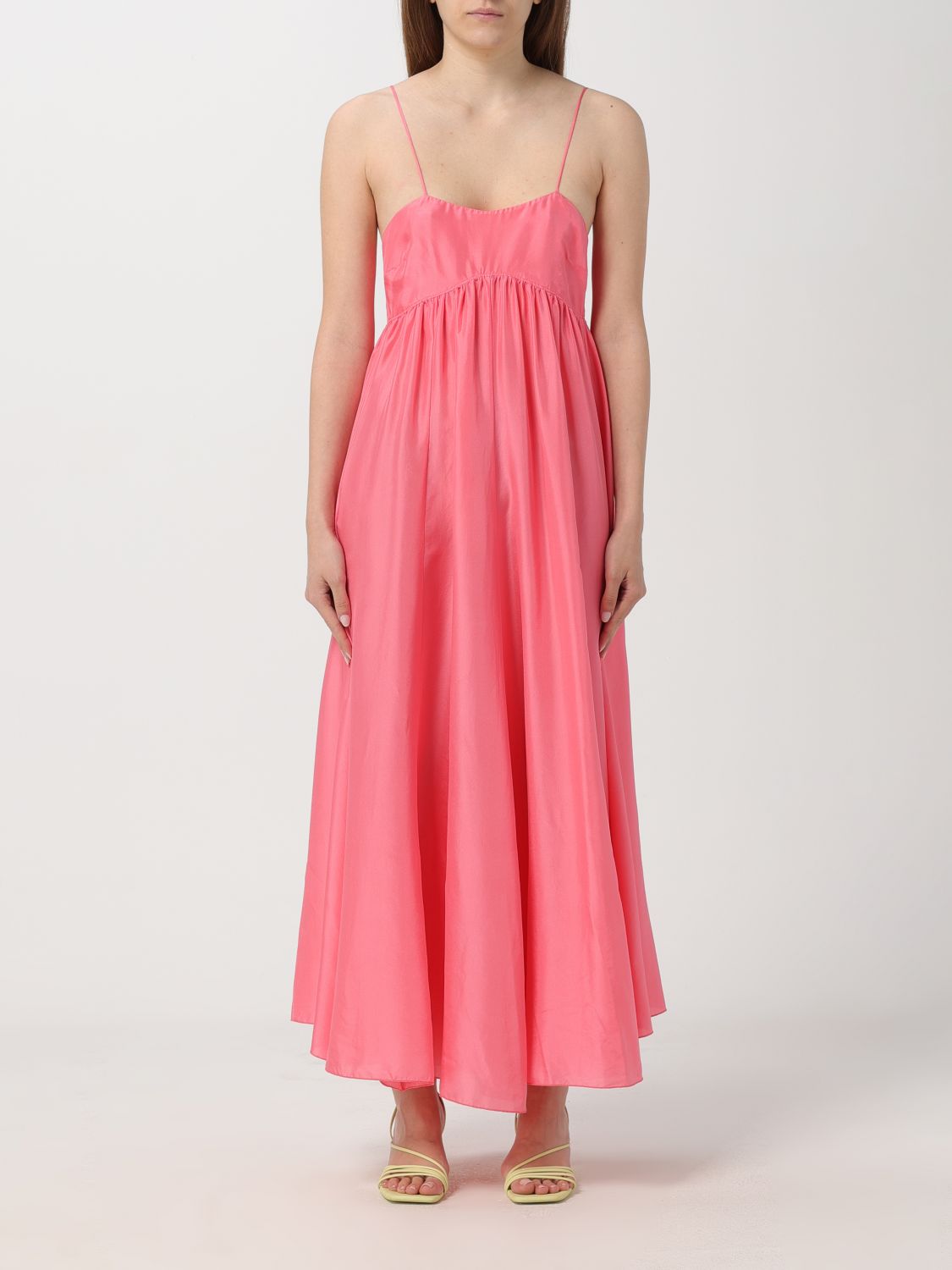 Shop Forte Forte Dress  Woman Color Pink